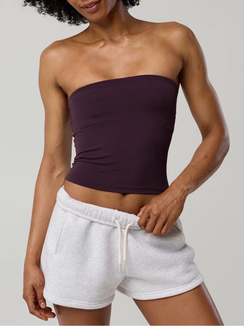 $40 Offline by Aerie Xtra Tube Top in Cool Berry L